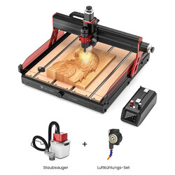 Two Trees TTC6050 CNC-Fräse + Staubsauger + 500W-Luftkühlset