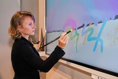 Das Samsung Flip richtet sich an Meeting-Räume in Unternehmen (Quelle: Samsung)