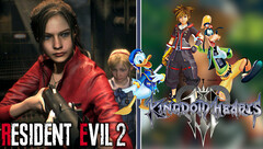 Spielecharts: Resident Evil 2 und Kingdom Hearts 3.0.