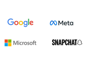 Google, Meta, Microsoft und Snapchat