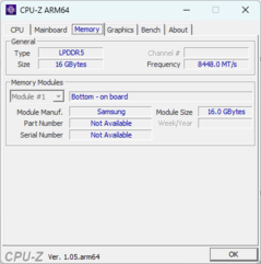 CPU-Z Speicher