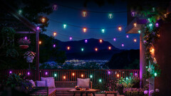 Die Govee Outdoor Clear Bulb String Lights startet mit 30 Prozent Launch-Rabatt. (Bildquelle: Govee)
