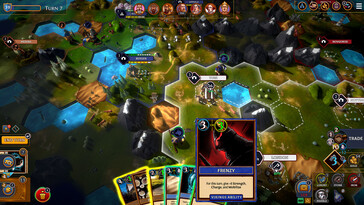 Im Bild: Ein Gameplay-Screenshot aus Hexarchy.