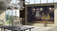 LG präsentiert ein riesiges Micro-LED-Display mit 136 Zoll. (Bild: LG)