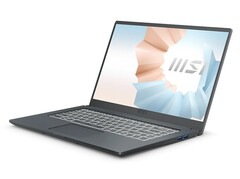 Schlankes MSI Modern 15 mit erweiterbarem RAM für günstige 476 Euro (Bild: MSI)