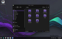 Nobara Linux 39 wechselt von einem modifizierten GNOME-Desktop zu KDE Plasma (Bild: Nobara).