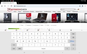 Test Samsung Galaxy Tab S8+ Tablet