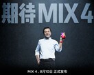 Das Xiaomi Mi Mix 4 wird am 10. August offiziell enthüllt, das Display mit beeindruckender UDC zeigt sich vorab in einem Hands-On-Video.