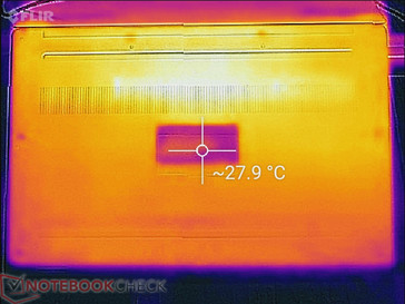 Idle Unterseite (max. 29,8 °C)