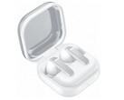 The Galaxy Buds4 Pro in its white finish.