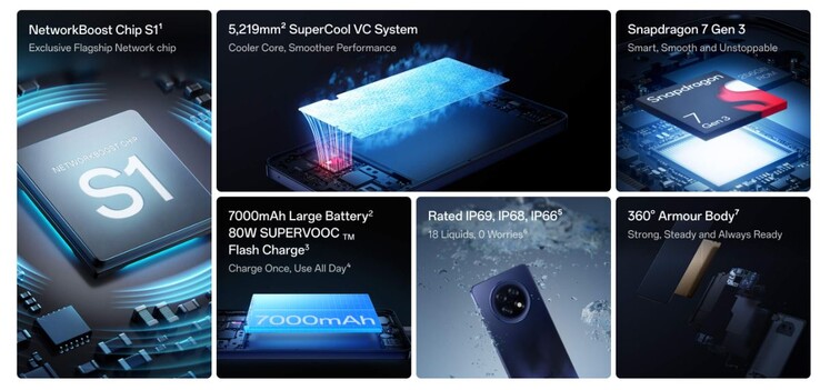 Verbaut ist eine VC-Kühlung (Bildquelle: Oppo)