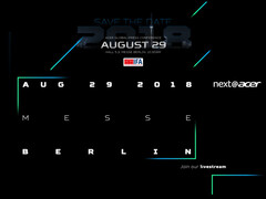 Acer Keynote auf der IFA 2018 im Livestream.