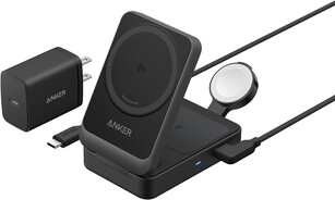 Anker MagGo Wireless Charging Station (Foldable, 3-in-1)