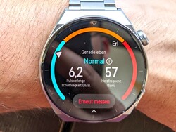Eine Besonderheit der Watch GT 3 Pro ist die Messung der arteriellen Steifigkeit