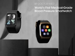 Mit der BP Doctor Med bringt der chinesische Hersteller YHE ein Medizinprodukt für die Blutdruckmessung als stylische Smartwatch aufs Handgelenk.