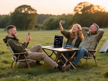 Die Nutzung etwa beim Camping soll sinnvoll sein (Bildquelle: Baseus)