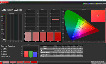Farbsättigung (Farbschema Standard, Zielfarbraum sRGB)