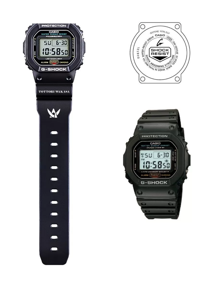 Limitierte Auflage der Casio G-Shock x Wakasa Town DW-5600UE (Bildquelle: Casio)