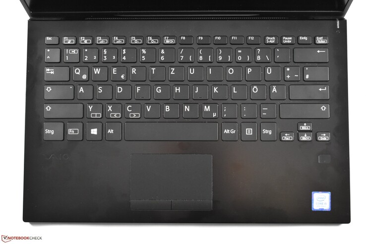 Tastaturbereich Vaio SX14