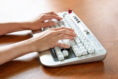 Freewrite bietet eine mechanische Tastatur mit Timer und Wortzähler an. (Bildquelle: Freewrite)