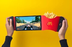 GamiFries erweitert die Nintendo Switch 2 um einen Snack-Halter. (Bildquelle: user7R135, MakerWorld)