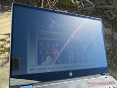 Im Freien in der Sonne