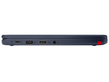 Der Stylus ist dank der roten Farbe leicht auffindbar (Bild: Lenovo)