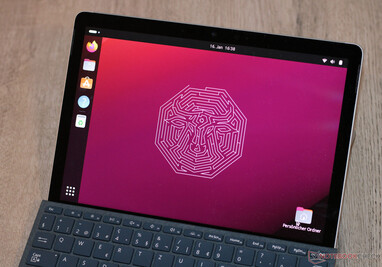 ... und im angedockten Zustand identisch aus.