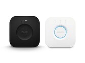 Die Philips Hue Bridge (im Bild) und die Bridge Pro erhalten in Kürze ein Update. (Bildquelle: Philips)