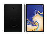 Das Galaxy Tab S4 zeigt sich in offiziellen Renderbildern mit reduzierten Rändern.