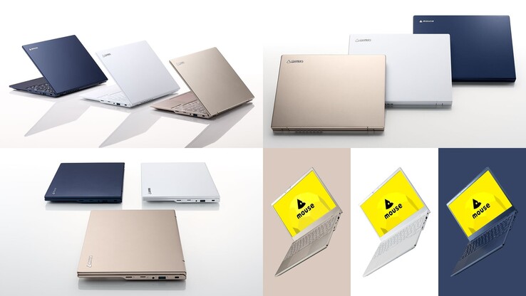 Der Mouse X2 Laptop kommt in drei Farbvarianten auf den Markt