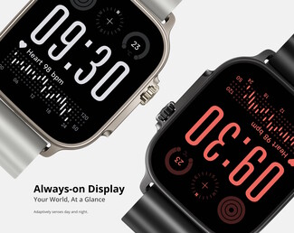 Das Display unterstützt einen Always-on-Modus (Bildquelle: Realme)