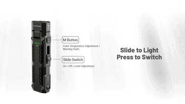 Funktionen der Taschenlampe. (Bildquelle: Nitecore)