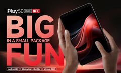 Alldocube präsentiert die neuen Tablets Alldocube iPlay 50 mini (Pro) NFE. (Bild: Alldocube)