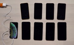 Viele neue iPhone Xs- und Xs Max-Modelle und ein iPhone X. Die meisten leider unter Chargegate.