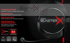 Creative: Tournament-Edition des Sound BlasterX H7 Gaming-Headsets