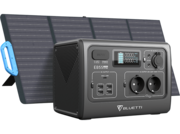 Bluetti EB55 und PV120 120W Solarpanel