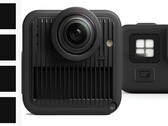 Statt einer GoPro Hero 14 Black wird am 23. September neben der GoPro Max 2 eine GoPro Lit Hero starten, verrät ein Leak. (Bildquelle: Thenewcamera, GoPro, editiert)