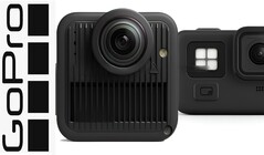 Statt einer GoPro Hero 14 Black wird am 23. September neben der GoPro Max 2 eine GoPro Lit Hero starten, verrät ein Leak. (Bildquelle: Thenewcamera, GoPro, editiert)