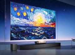 Der Hisense X1 Ultra Laser TV wird mit einer Leinwand mit einer Diagonale von bis zu 150 Zoll angeboten. (Bildquelle: Hisense)