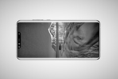 Das Mate 20 Pro, hier in einem Konzeptbild, dürfte mit 3120 x 1440 Pixeln eine sehr hohe Auflösung bieten.