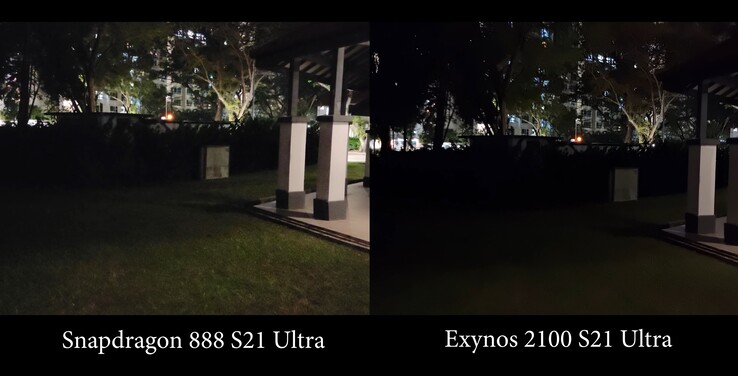 Zwischenstand: Zumindest die bisherigen Updates konnten die 4K Videoqualität des Galaxy S21 Ultra mit Exynos 2100 noch nicht verbessern.