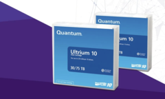 Kleiner als angekündigt: LTO-10-Tapes von Quantum haben nur 30 TByte Kapazität. (Bildquelle: Quantum)