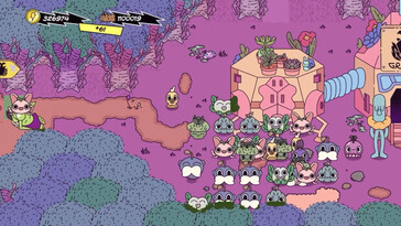 Im Bild: Ein Gameplay-Screenshot aus Super Farming Boy.
