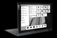 Das Lenovo ThinkBook Plus Gen 2 kommt mit Displays auf beiden Seiten des Deckels (Bild: Lenovo)
