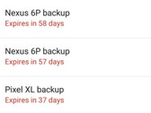 Google: Android-Backups werden nach zwei Monaten gelöscht Bild: WackyCheif