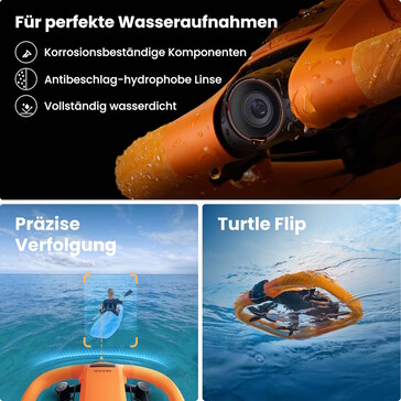 Wassertropfen sollen am Objektiv nicht haften bleiben