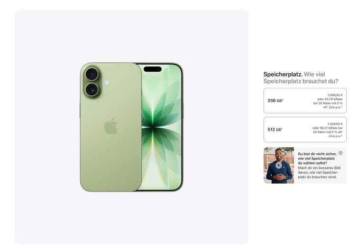 Schon das günstigste iPhone 17 kostet jetzt 1.099 Euro.