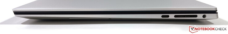 Rechts: USB-C 3.2 Gen.2, SD-Kartenleser, 3,5-mm-Audio