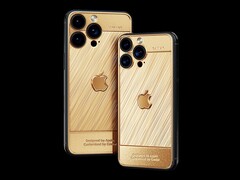 Caviar hüllt das Apple iPhone 15 Pro in 18-karätiges Gold. (Bild: Caviar)